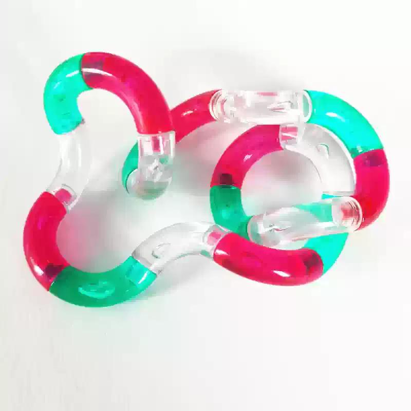 Tangle Attention Deficit Hyperactivity Disorder Concentration Training Finger Relaxation Stress Relieving Tool Twist Music Toy