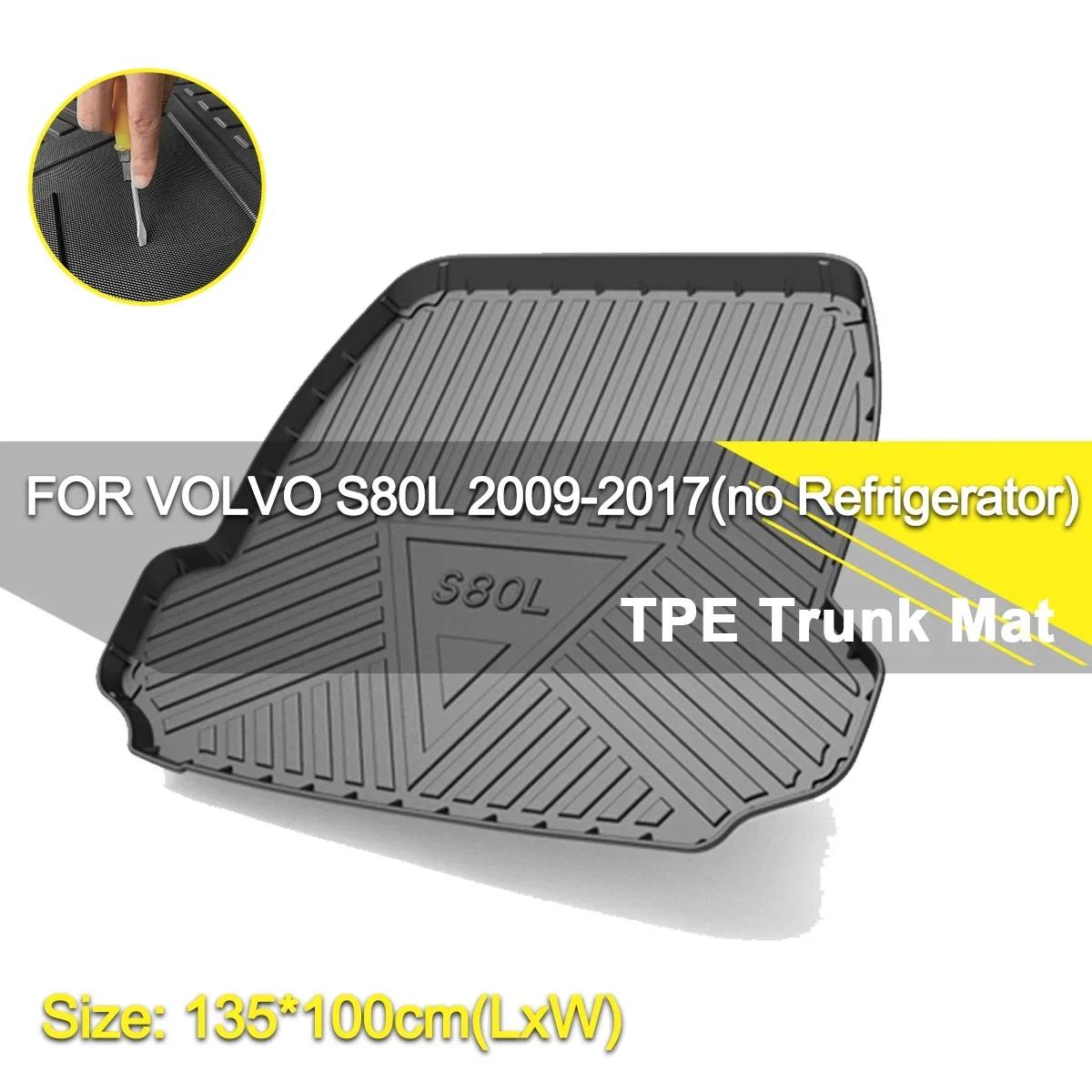 

Car Rear Trunk Cover Mat Non-Slip Waterproof Rubber TPE Cargo Liner Accessories For Volvo S60 S80 S90 V40 V60 V90 XC40 XC60 XC90