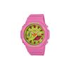 Women's Liquid Crystal/Analog Dual Display Series 42mm Yellow Watch GMA-S2100BS-4APR