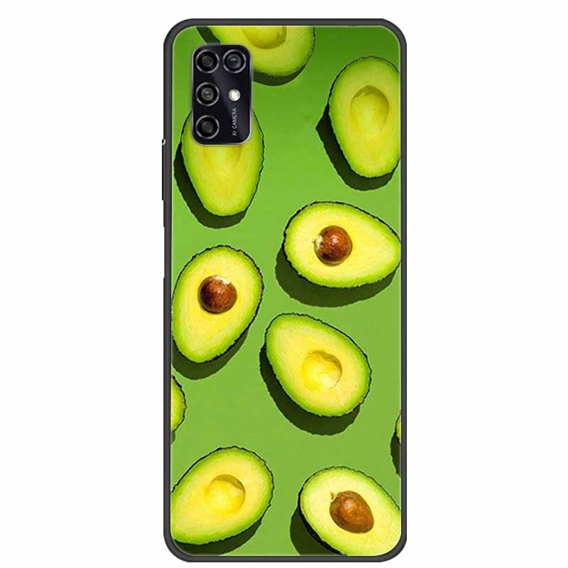 For ZTE Blade V2020 Smart Case Black Bumper Silicon TPU Soft Phone Cover Case For ZTE Blade V20 Smart 8010 Funda Cartoon Coque