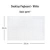 Desktop Pegboard Organizer – Standable/Adhesive No-Drill Storage Dividers for Desk Accessories