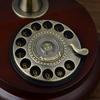 DurableAntique Telephone Turntable European Retro Fashion Creative Telephone Home Office Wired Landline