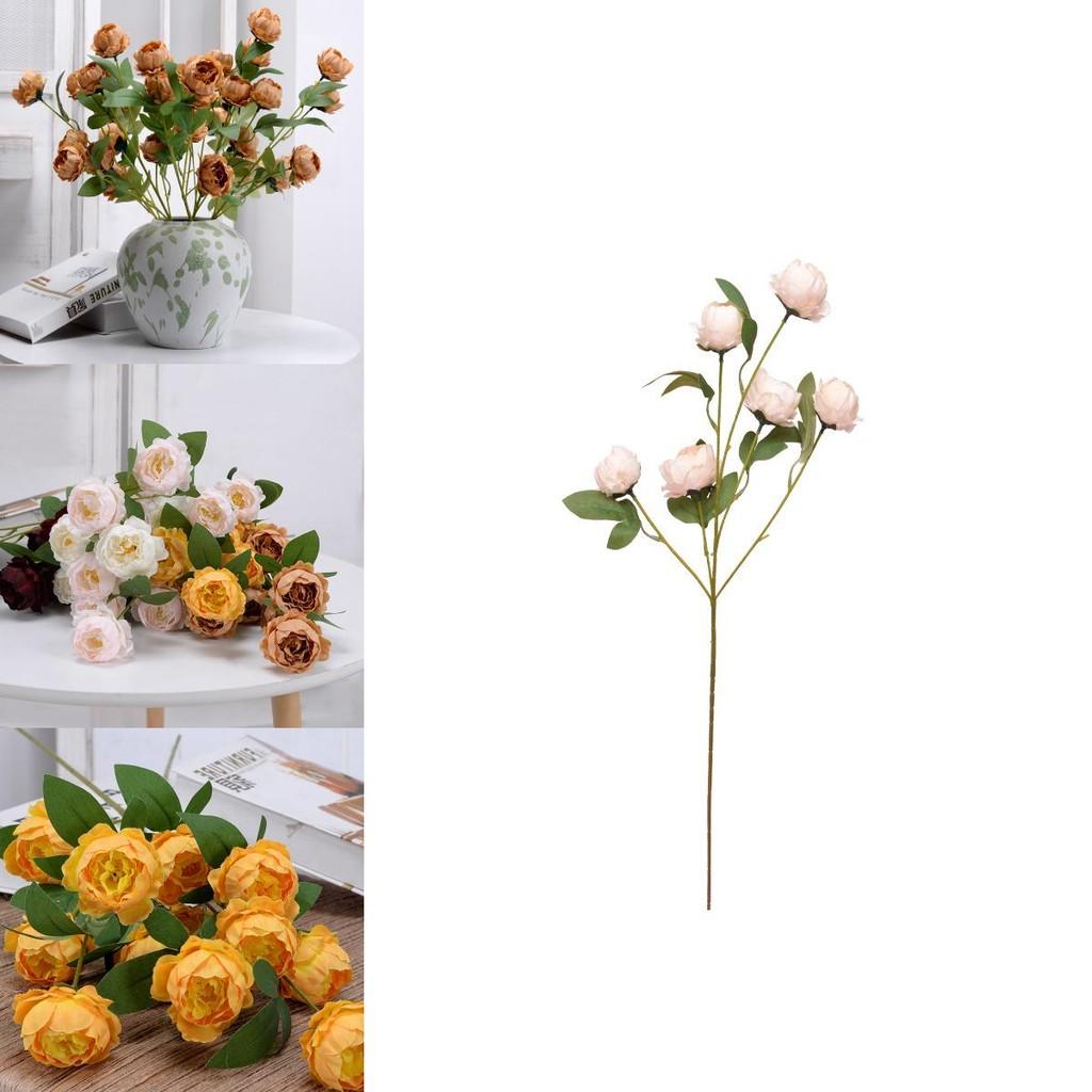 Premium Silk Paeonia Suffruticosa Artificial Flowers For Home Decor And Special Occasion Events
