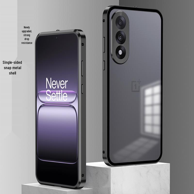 Grenzübergreifend kompatible OnePlus Nord CE 5 Pop-Up Handyhülle und Nord 5 Racing Edition Metall-Schutzrückwand