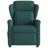Electric Massage Chair Dark Green Fabric