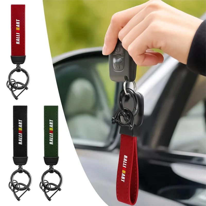 zjdf10 Car Styling Keyring Keychain Auto Accessories For Mitsubishi 9 X EX ASX L200 Colt Outlander Pajero Lancer Eclipse Cross Ralliart
