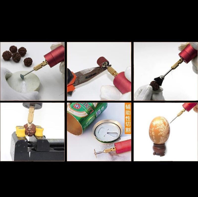 Mini Electric Corded Hand Drill Kit Micro Small L Pin for Wood Resin Plastic Polymer Clay Jewelry Making Crafts for DIY