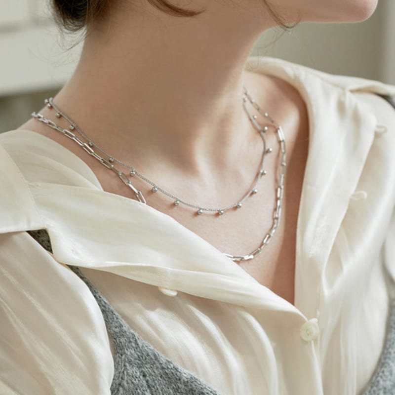 

BESTY Ballet Chain Necklace Ballet Necklace_Gold