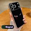 Anime Eyes Phone Case for iPhone 17 16 15 14 13 12 11 Air Pro Max Plus Mini Soft TPU Clear Magsafe Cover