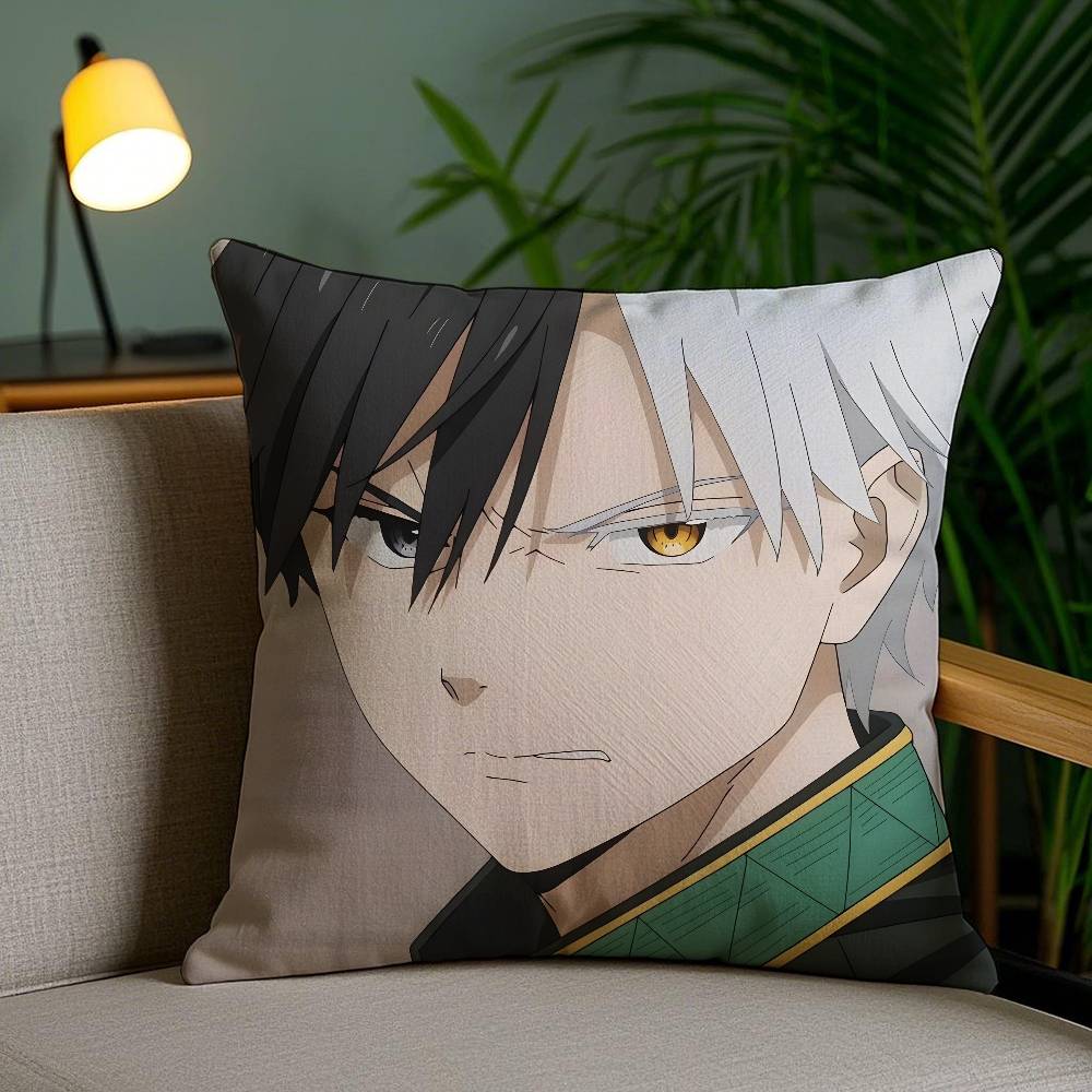 Anime W-Wind B-Breaker Kissenbezug Milbendicht Unsichtbarer Reißverschluss Sofa Bett