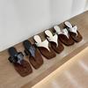 Fashion 2025 New Flip Flops for Women with Arch Support Ladies Fashion Sandals Slippers Clip Toe Wedge Heel for Beach Indoor Outdoor