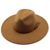 Style Wool Felt Hat With Wide Brim For Men And Women Summer Sun Protection