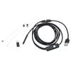 Caméra Endoscope à Objectif avec 6 Lumières LED Réglables USB Boroscope Caméra Serpent Étanche Scope Industriel Inspection