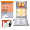 Smart Heated Full-Body Massage Pad with Neck & Waist Vibration and Kneading Functions