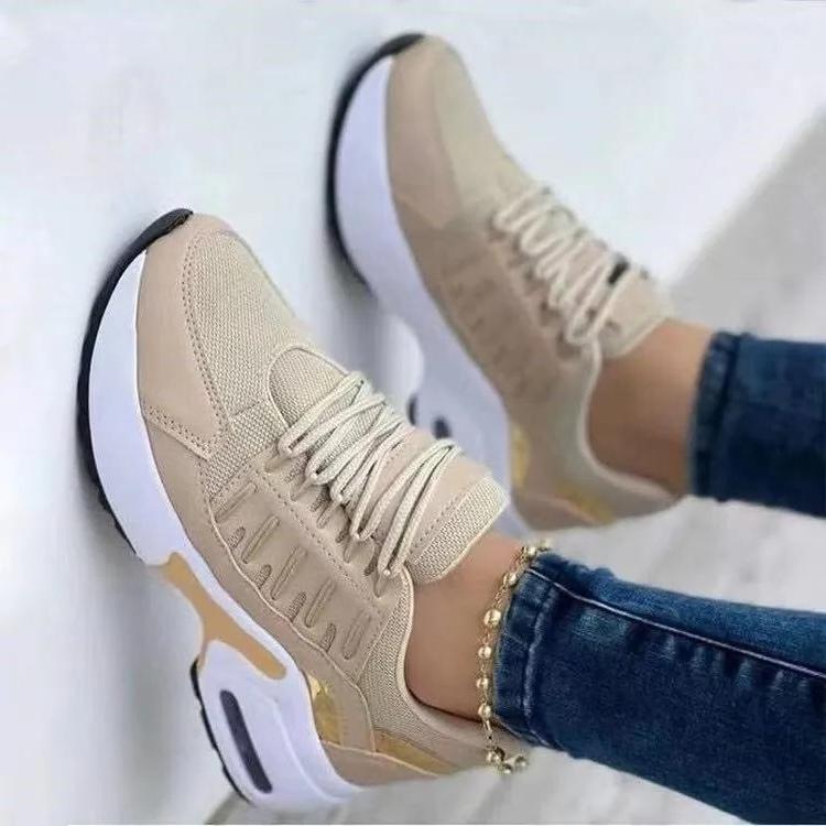 Fashion Mesh Shoes for Women Sneakers Breathable Running Sports Women Tennis Shoes Hiking Outdoor Training Female Sports Shoes Soft Sole