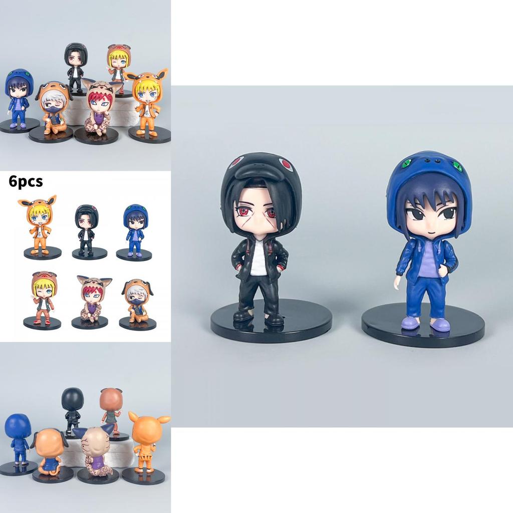 Naruto Pvc Miniature Figures With Anime Characters For Gift And Collection