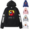 Hippop Sport Amongus Hoodie Pullover Jumper Sweater Shirt Streetwear Sweatshirt
