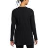 New Nike NSW CHLL KNT RIB CARDI Long Sleeved Dresses Women's Black HJ1244-010