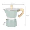 Durable Aluminium Stovetop Coffee Maker Octagonal 3 Cup Coffee Pot Portable 150ML Moka Pot Italian Coffee