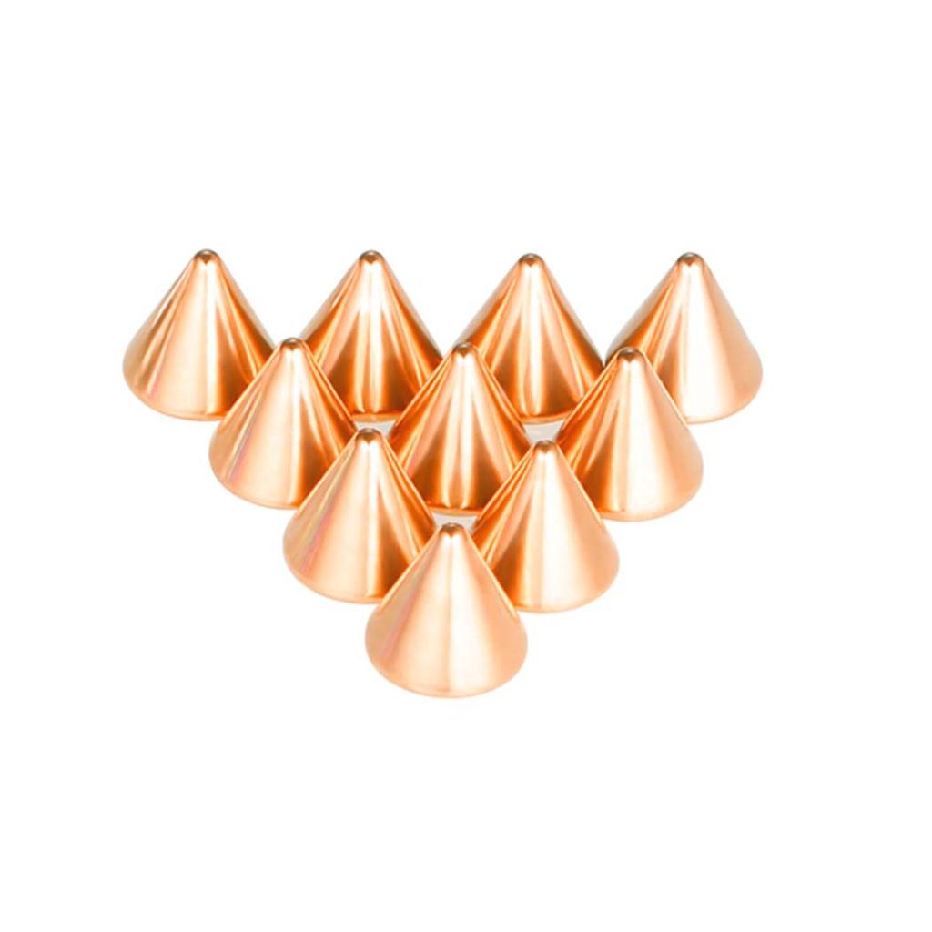 10Pcs Stainless Steel Jewelry Accessories - DIY Body Piercing Belly Button Stud Replacement Round Ball Accessory