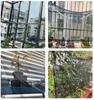 Black PVC Soft Glass Film Shade Sails Thicken Waterproof Dustproof Semi Blackout Rain Cover Balcony Rainproof Sunshade Tarpaulin