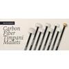 Innovative Percussion CFT-6 Carbon Fiber Timpani Mallet, Hard General Purpose with Small Felt Core