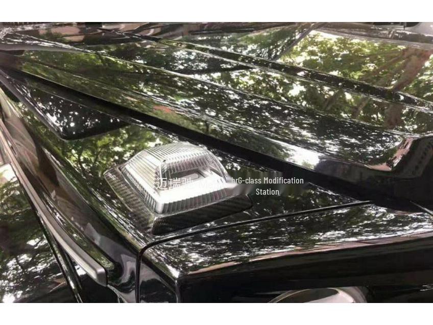 Carbon Fiber Turn Signal Frame for Mercedes-Benz G-Class G350/G550/G500/G63
