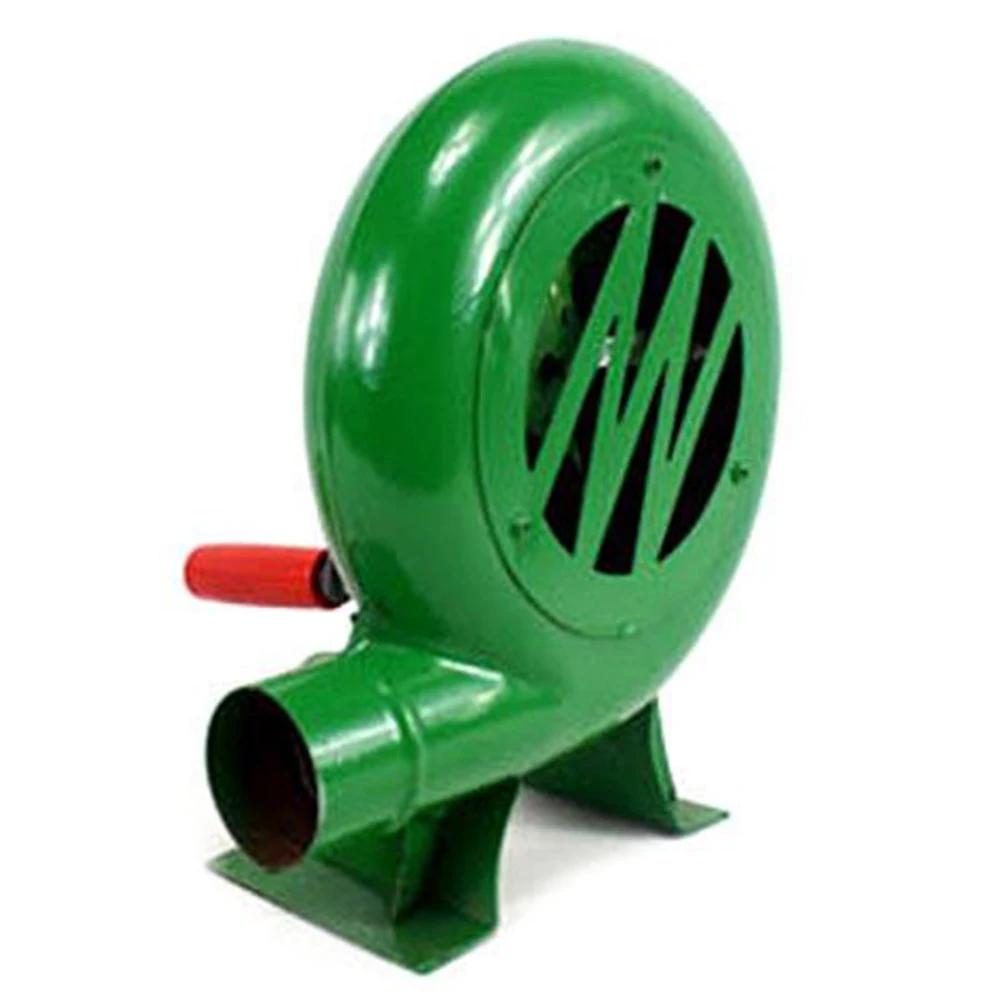 Barbecue Setup Camping Activities Hand Cranked Blower Manual Household Blower For Barbecue Grill Portable Tool
