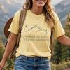 Walking By Faith Tripping Constantly Shirt, Christian Mountain Graphic Tee, Comfort Colors 1717