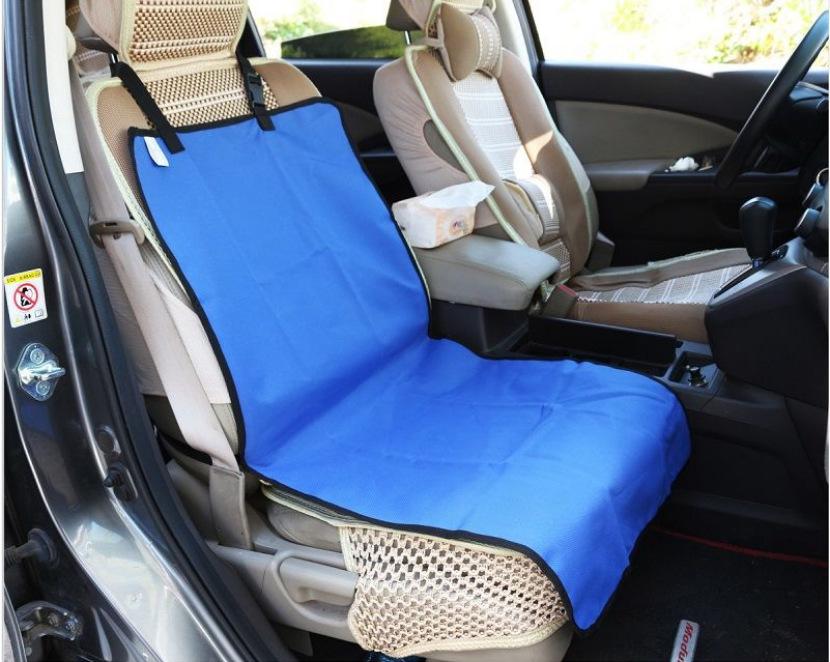 

Car Co Pilot Pet Cushion Car Rear Anti Dirt and Waterproof Cushion Outdoor Travel Cushion Single Piece Cat and Dog Cushion синій