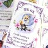 Ostara Oracle Deck 20 Pcs Oracle Cards, Inspirational Altar Deck To Recieve Divine Messages 12*7cm