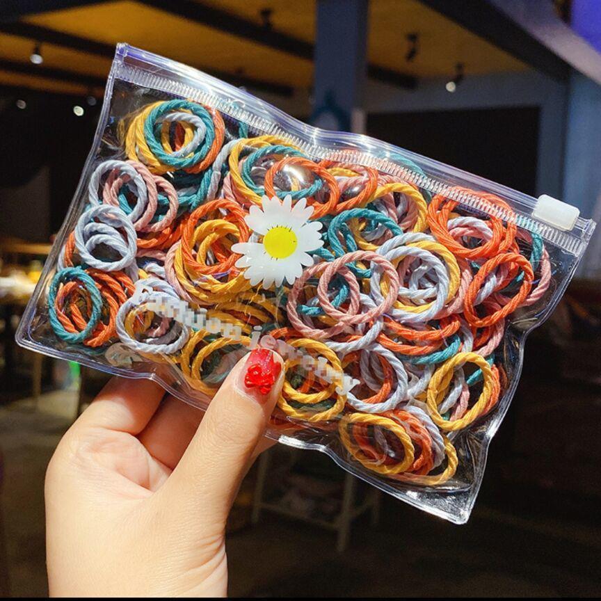 Koreanischer Stil Dünnes Haargummi: Einfaches Damen-Stirnband mit kleinem Gummiband für einen schicken Look