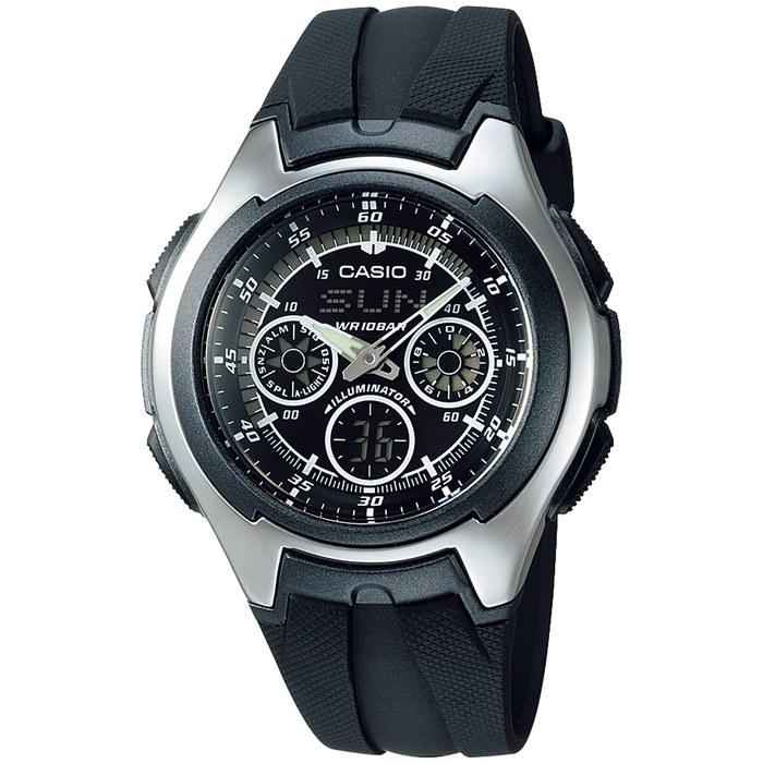 [Casio] Часы Casio Collection AQ-163W-1B1JH Мужские Черные (AQ-163)