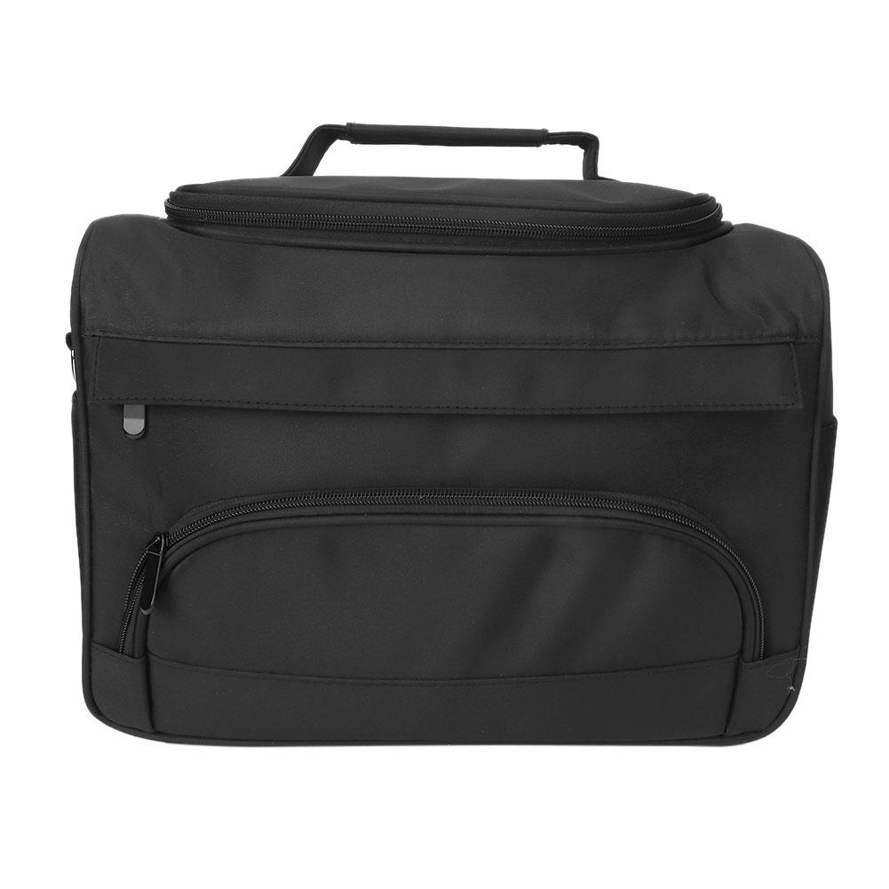 

Portable Hairdressing Tool Storage Bag Scissors Comb Hair Clip Cosmetic Organizer Bag BlackBlack чёрный