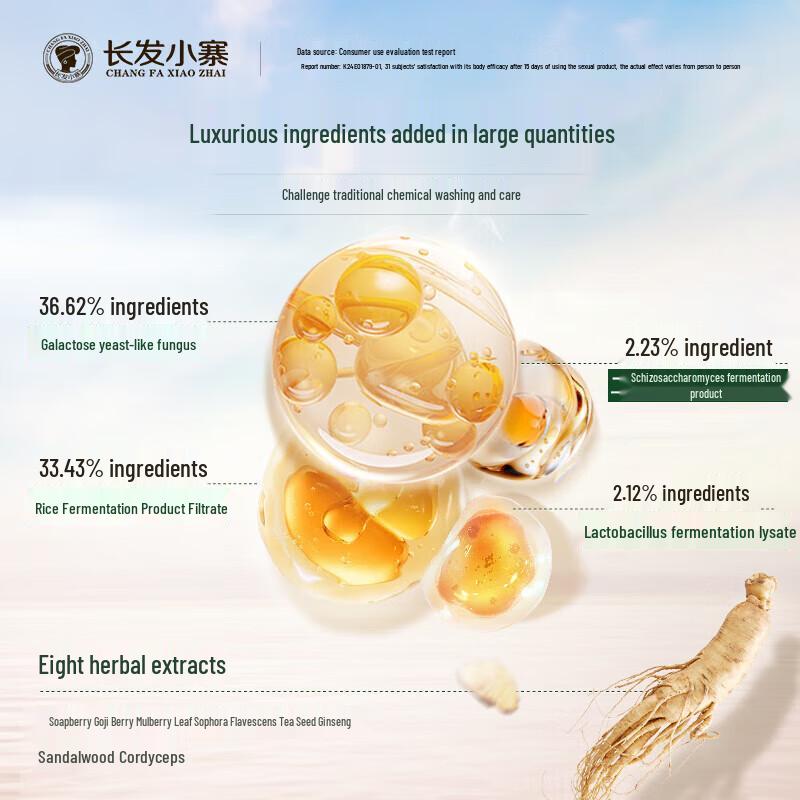 Changfa Xiaozhai Oil Control Volumizing Rice Water Shampoo