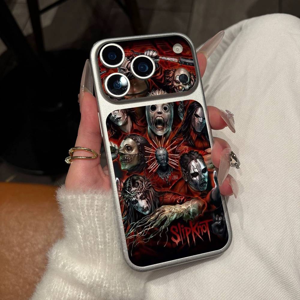Slipknot Band Anti-Scratch Back Decal Protective Wrap Skin For IPhone 17 Pro 17 Pro Max