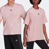 adidas Drop Shoulder Sleeve T Shirt Unisex Pink H65778