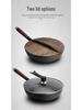Zhangqiu Forged Iron Non-stick Wok for Induction & Gas Stoves
