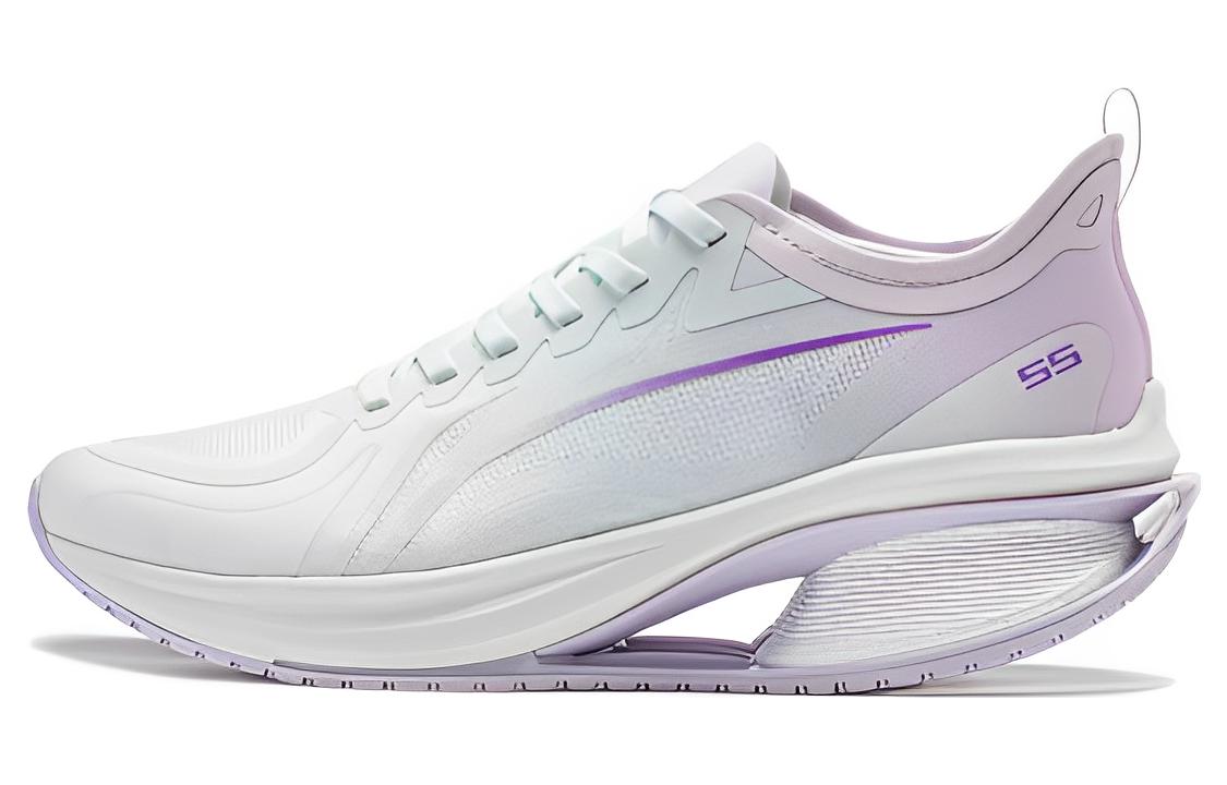 Li Ning WuShi 5S 3.0 Низкие беговые кроссовки с амортизацией Женские Туманно-белые ARST050-5 37.5