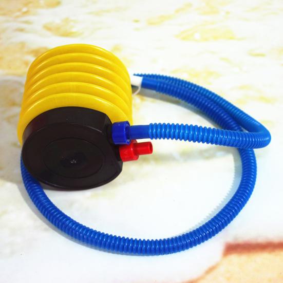Air Pump Treadle Type Storage 4 Inch Portable Inflatable Foot Pump for Sports