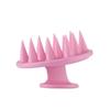 1pc Portable Silicone Head Massage Brush, Deep Cleansing Scalp and Hair Care Brush, Massage Shampoo Brush, Shower Brush