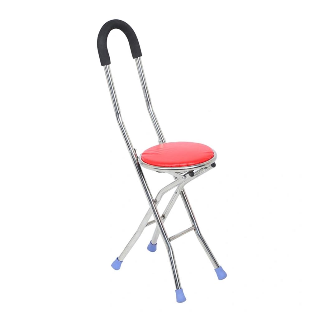 Elderly Cane Stool, Foldable Cane Stool, Stainless Steel Cane Stool, Elderly Walking Stick