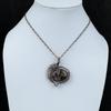 Purpurite Pendant Copper Wire Wrapped Jewelry Handmade Copper Pendant Gemstone Jewelry Wire Wrap Pendant Gift For Mom Ethnic Style Pendants