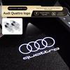 For Audi A4 B5 B6 B7B8 A1 A3 8V 8P 8L A6 C5 C6 C7 A5 A7 A8 Q3 Q5 Q7 TT S3 S6 Sline Quattro Led Car Logo Laser Welcome Door Light
