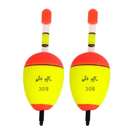 2Pcs Vertical Sea Ocean Fishing Floats Buoy Bobber Fish Tackle Tools Accessory