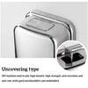 1000ml/800ml/500ml Stainless Steel Soap Dispenser Wall Mounted Liquid Soap Dispenser Bathroom Shampoo Lotion Pump Hand Sanitizer