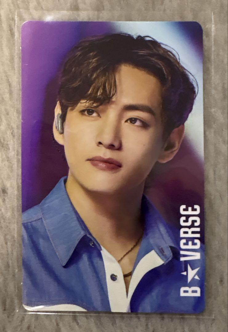 

[Б/У] BTS BVERSE Фукуока Новый Дизайн Торговая Карта V Тэхён