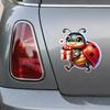 Cute Ladybug Car Sticker Waterproof Vinyl Decal on Bumper Rear Window Laptop Self-adhesive Decal For Car Accessories TM231