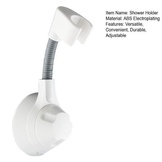 Duschhalter, verstellbarer Handbrausehalter, einfache Installation, Wandmontage, selbstklebende Duschhalterung für Zuhause