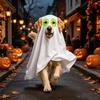 Glow Eyes Pet Costume Outfit Breathable Fabric Funny Pet Apparel  Halloween Party